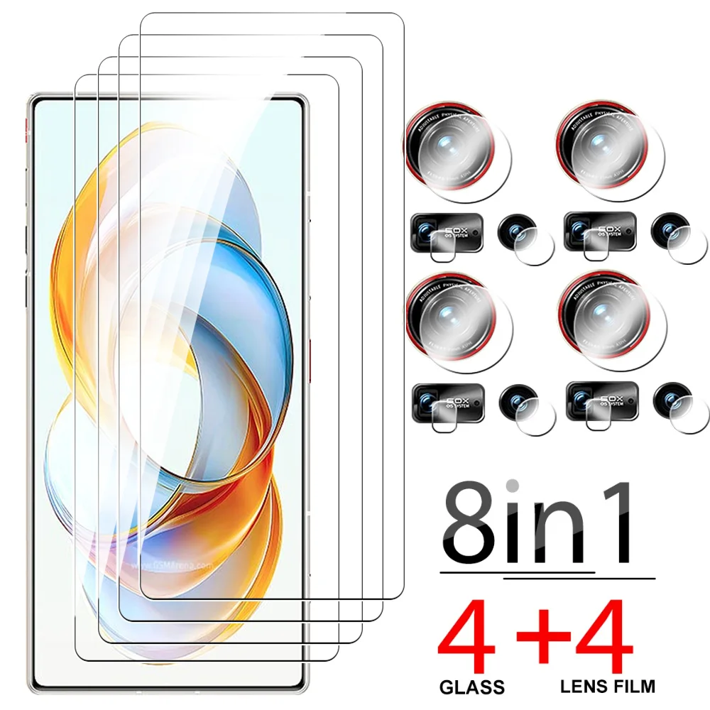 8in1 Lens Glass Screen Protector For ZTE nubia Z70 Ultra Tempered Glass nubia Z 70 Ultra 70Ultra z70Ultra 5g Protective Glass