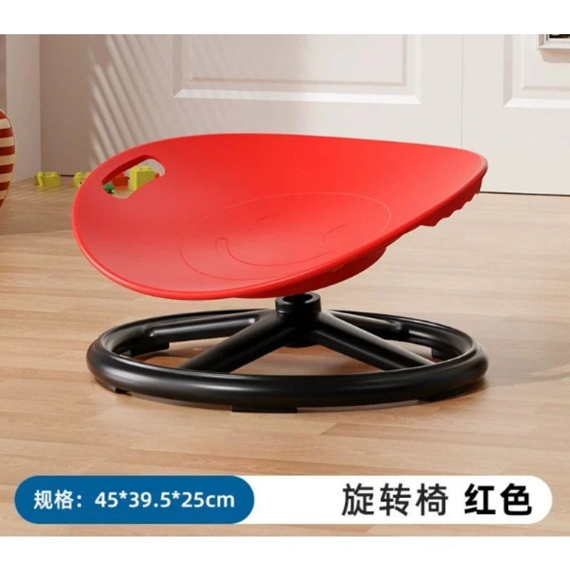 Sensory Spinning Chair for Kids Balance Training, Round Swivel Seat