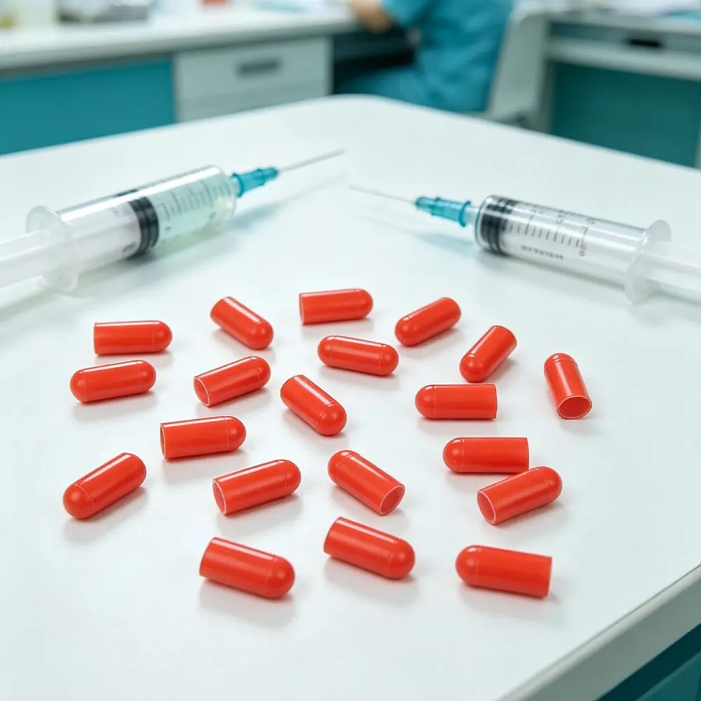 100-1000pcs Food Grade Silicone Rubber Needle Cover Syringe Sealing Test Tube End Cap Accessories