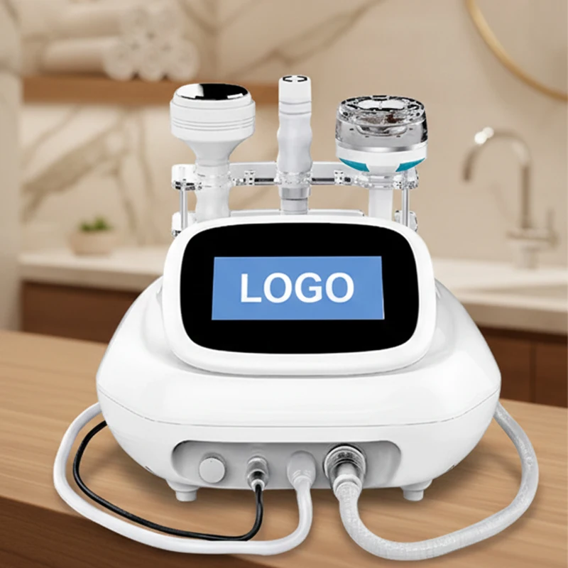 MINI 4 MAX Vacuum RF Cavitation Machine, Body Contouring Skin Tightening Anti-Cellulite Slimming Device for Face Lifting Eye Bag