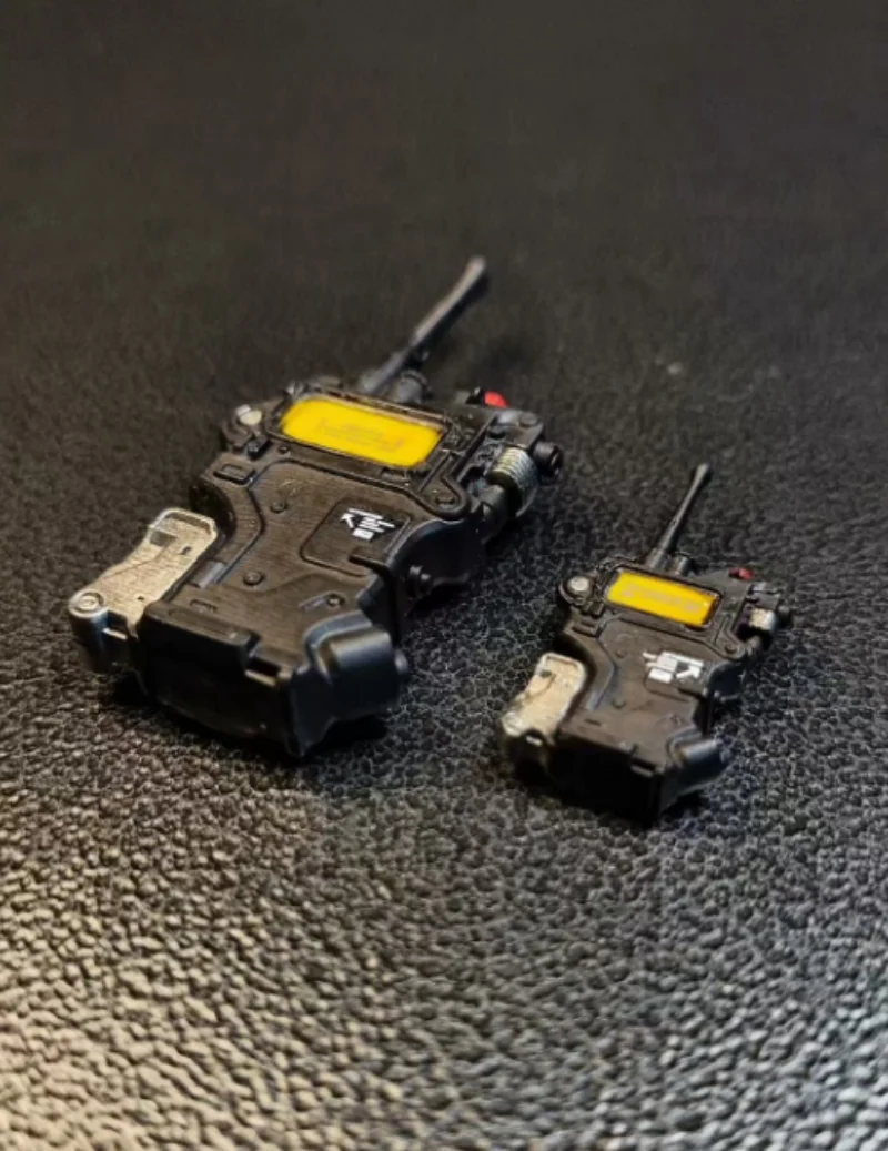 Modello walkie-talkie soldato in scala 1/6 per figura da 12 pollici