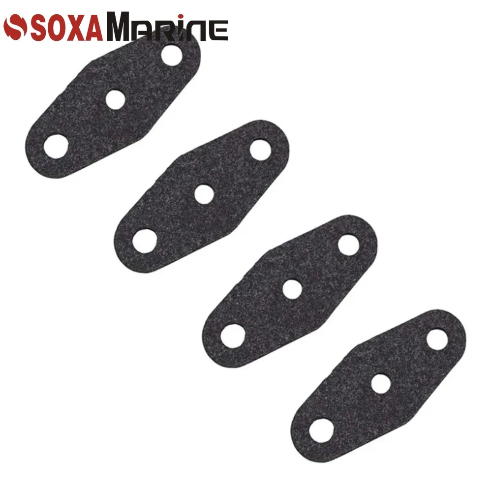 4Pcs 650-24431-00 Fuel Pump Mounting Gasket Replacement for Yamaha Outboard 650-24431-A0 18-0849 Suzuki 15321-99710