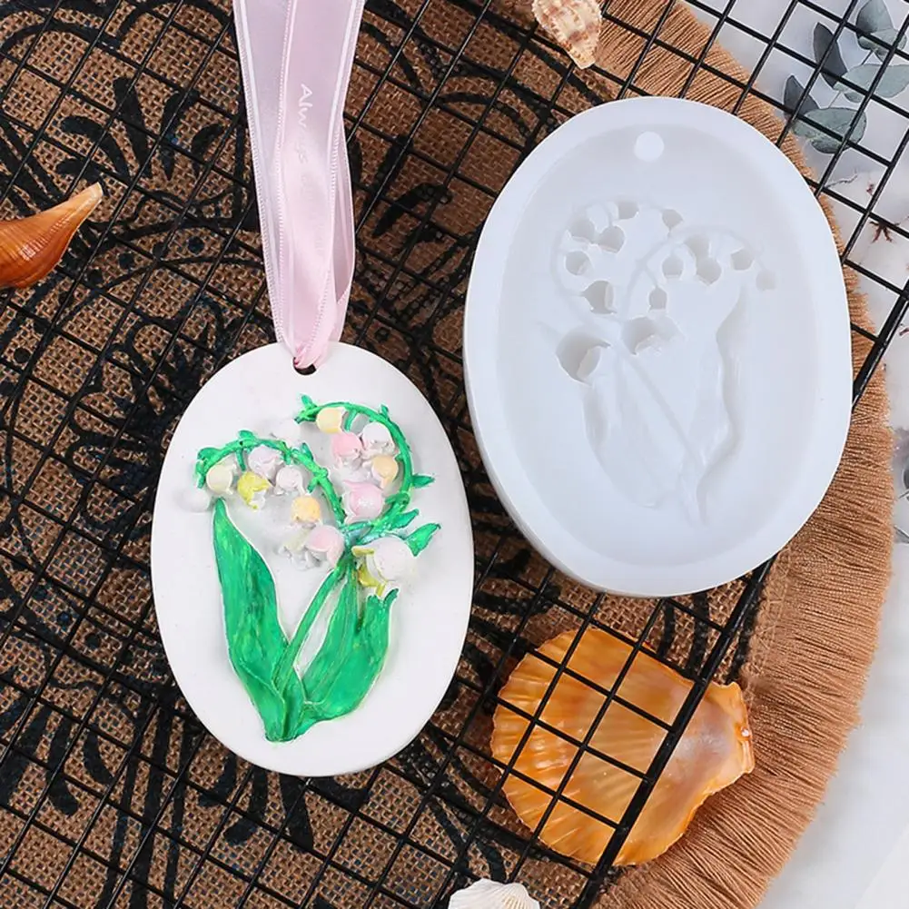 

Silicone Mold，Tulip Bell Orchid Flower Butterfly Pattern，Non-stick，Tulip Flower Bundle Silicone Mold，Resin Mold，Cake Decorating