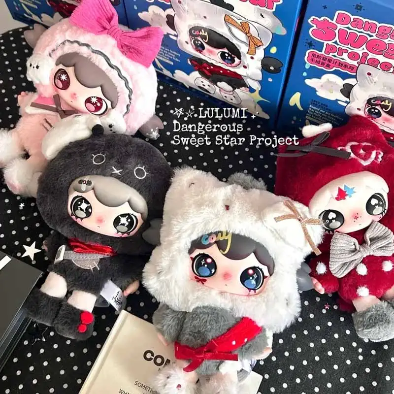 

Lulumi Dangerous Sweet Star Project Серия слепая коробка Мягкая и удобная подвеска-кукла Игрушки Орнамент Mystery Box Подарки-сюрпризы
