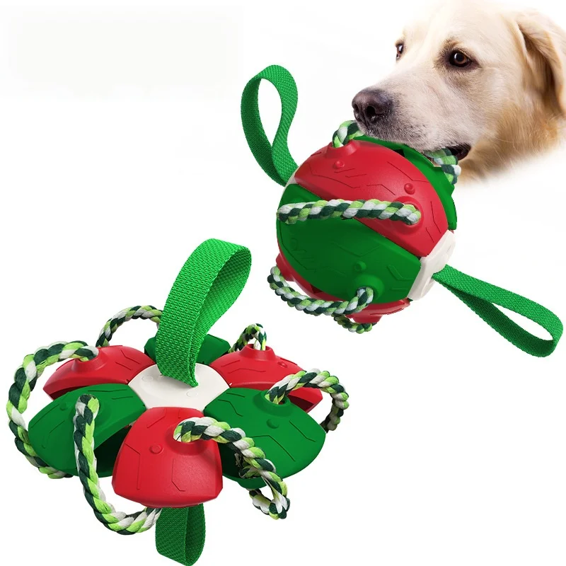 

2025 New Design Dog Bouncing Ball Interactive Pet Movement Christmas Toys