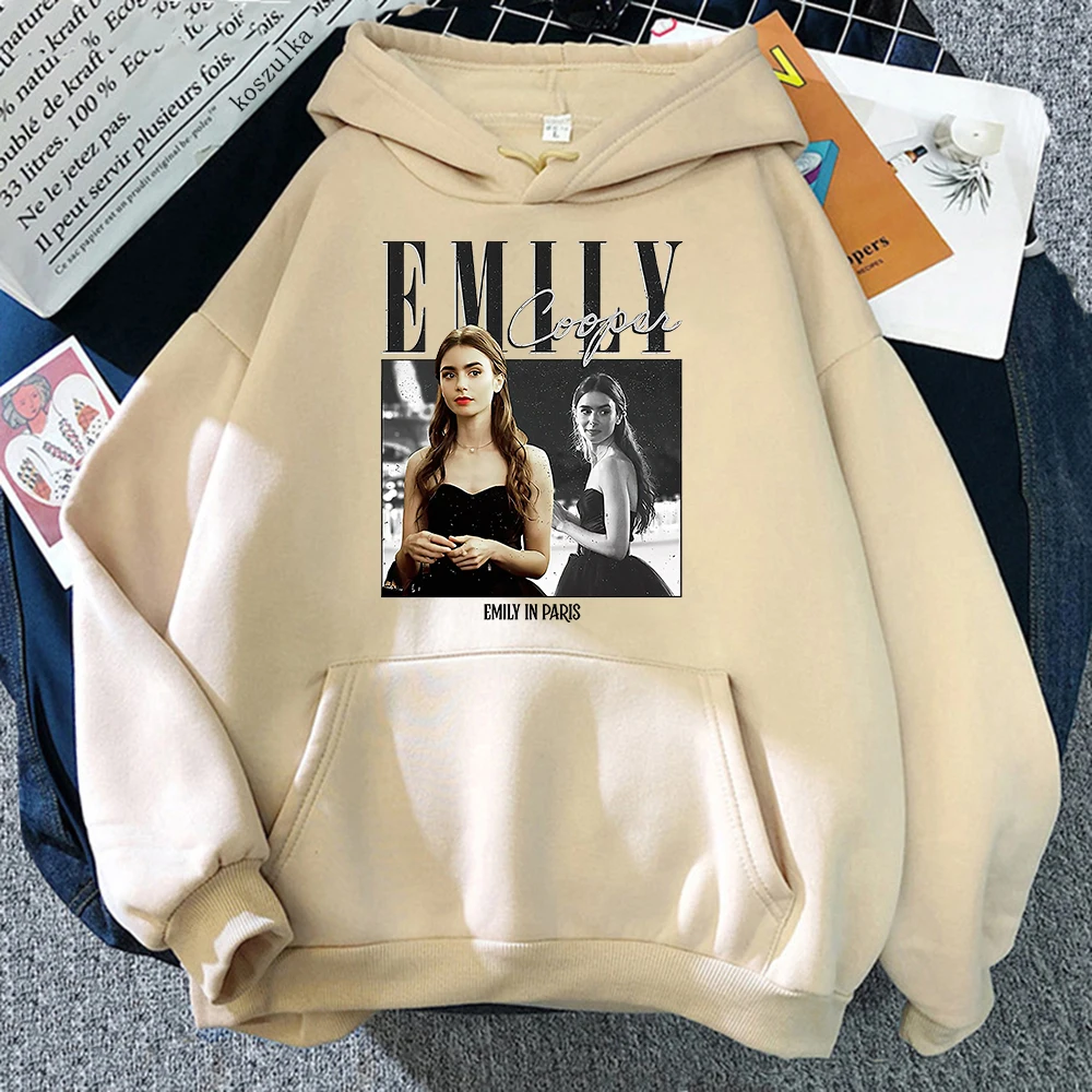 Emily in Paris Hoodie 2024 Fashion Women/men Hoodies Unisex Sweatshirt Vintage Aesthetic Regulai Fit Harajuku Winter Clothes