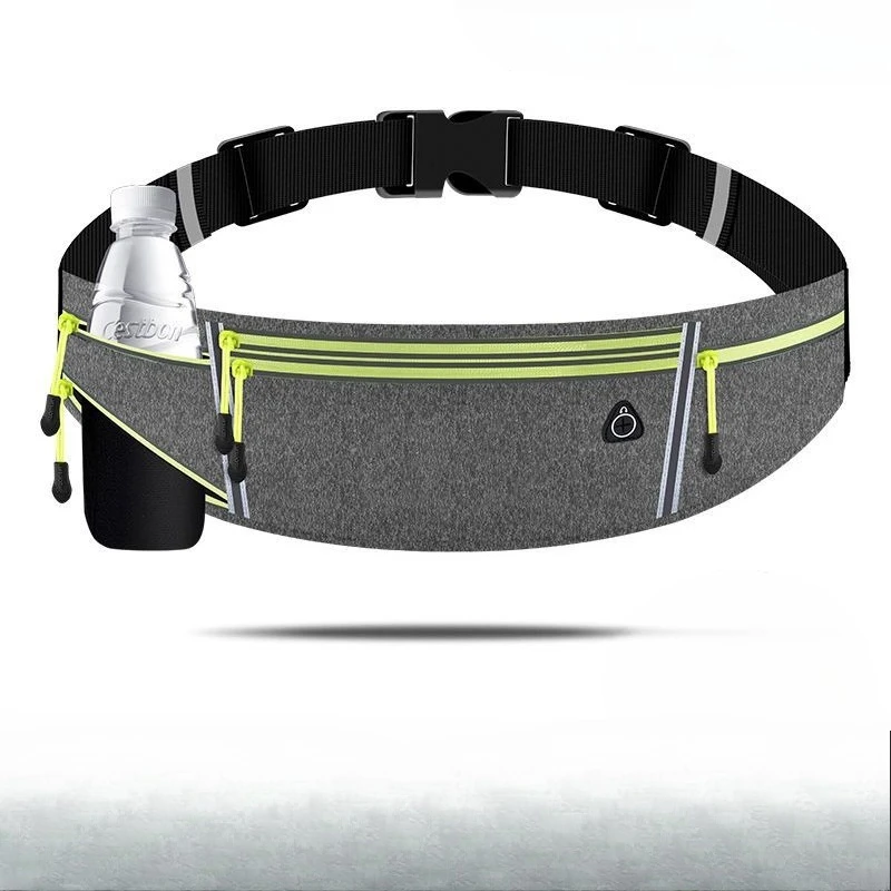 Funda deportiva para correr para teléfono, riñonera para mujer y hombre, impermeable, cómoda, para ciclismo, correr, cinta reflectante de seguridad, cinturón deportivo
