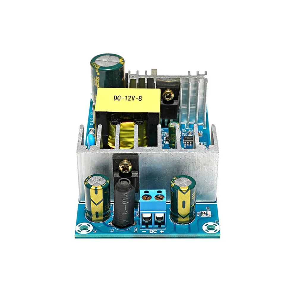 Dc 12V 8A Voeding Module AC-DC Voeding Board AC100-240V Naar Dc 12V 8A 96W Power supply Module