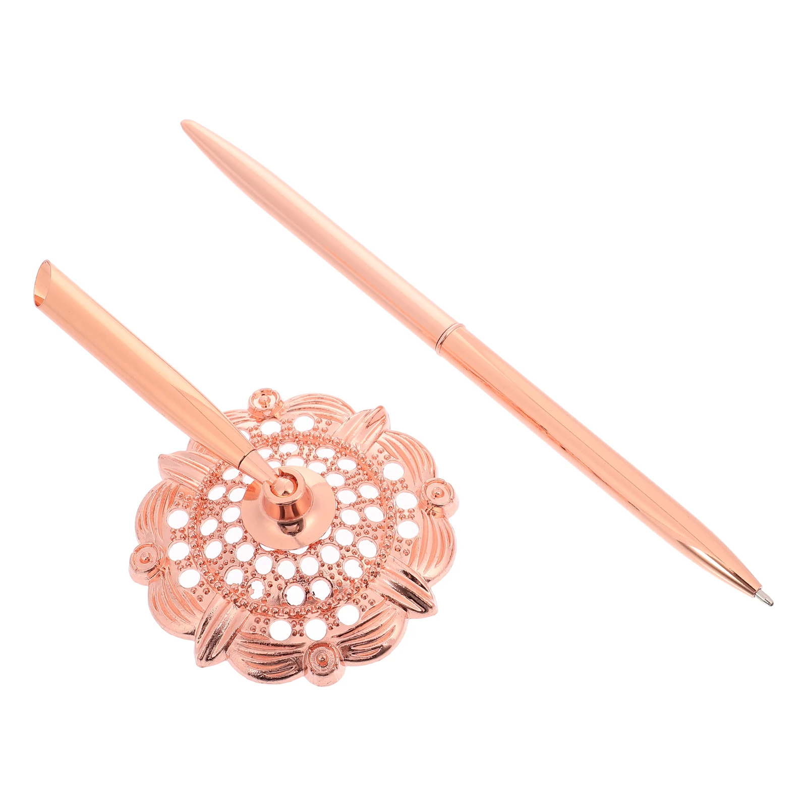 

Signature Pen Ball Point Guestbook Pens Wedding No Smear Desk Desktop Ballpoint Business Metal