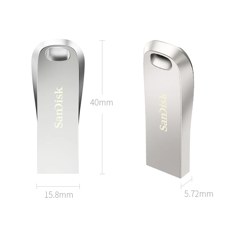 محرك أقراص فلاش SanDisk CZ74 Ultra Luxe USB 3.2 Gen 1 بسعة 32 جيجابايت و64 جيجابايت و128 جيجابايت وسرعة 256 جيجابايت و124 جيجابايت و1 تيرابايت يلتقي مع كلمة المرور الخاصة بك