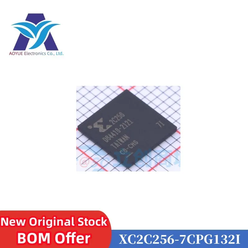 

New Original Stock IC Electronic Components XC2C256-7CPG132I 2C256D64410 Programmable logic device Series BOM Offer