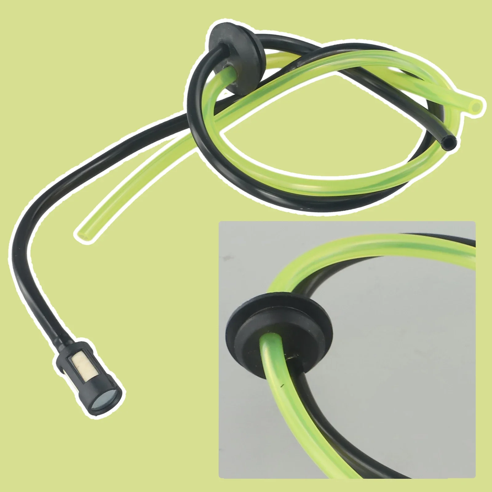 탱크 고무 도장 파이프 브러시 연료 라인 어셈블리, 22cc 36cc 49cc 52cc 엔진 체인톱 폴 톱 도구, 원예