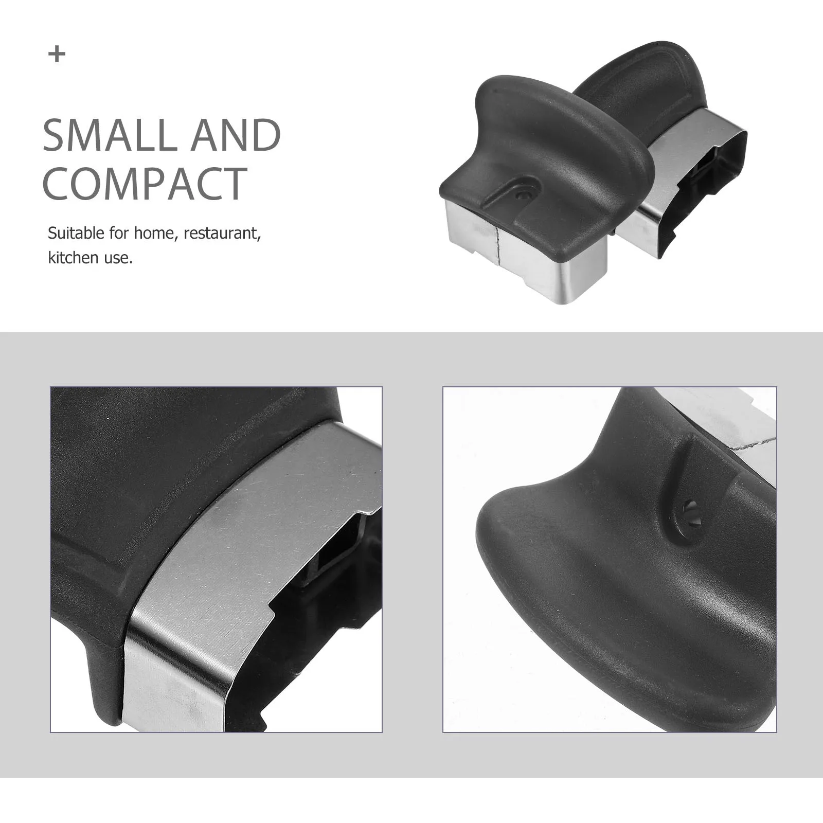 

2pcs Pot Side Handle Replacement For Pressure Cooker Steamer Saucepan Milk Pot Nonskid Comfortable Grip Kitchen Gadget