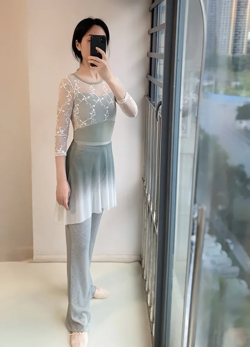 Tablier de ballet pour femme, tutu de haute qualité, jupe de justaucorps, filet doux nickel é, robe de ballet pour adulte, indépendant, nouveau