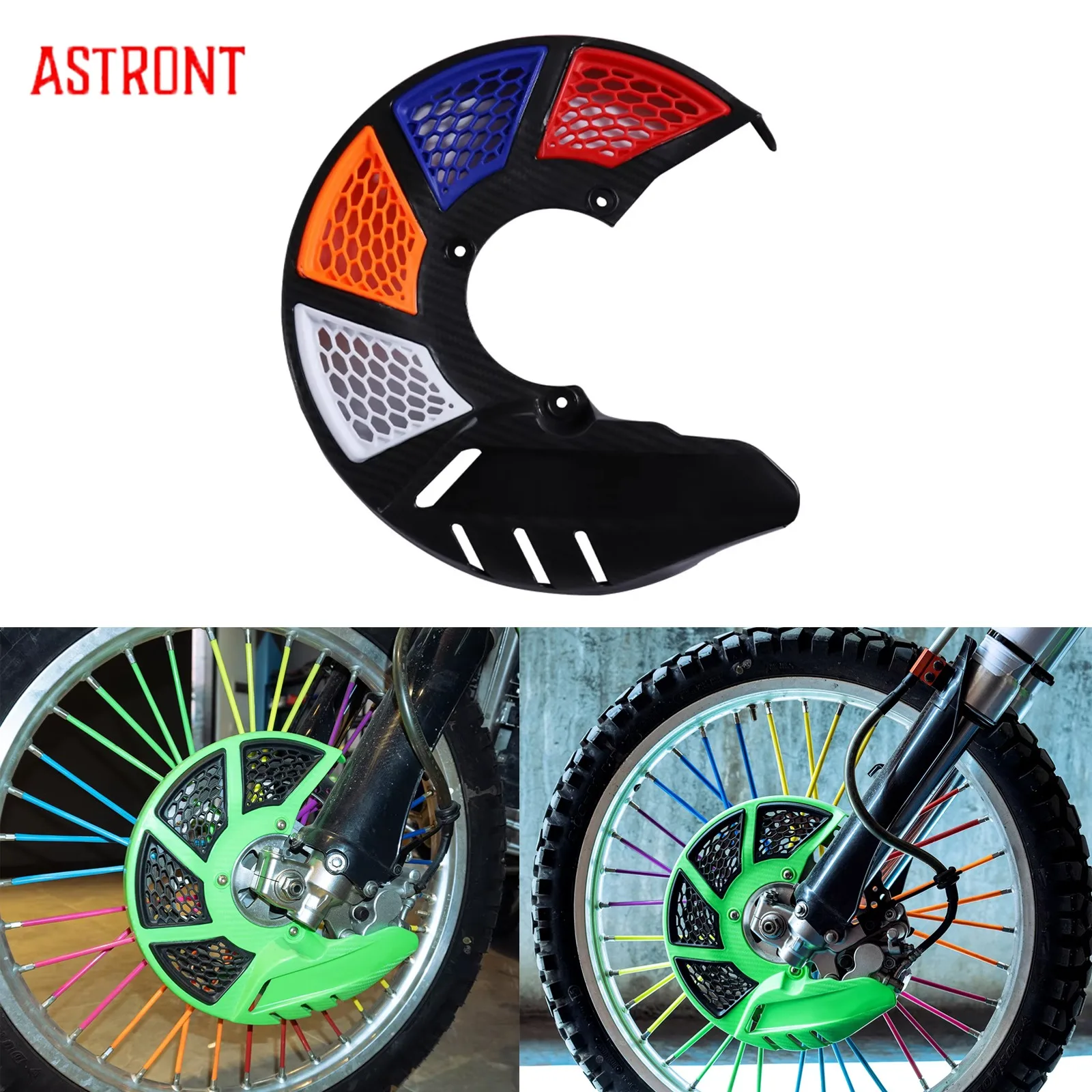 

Motorcycle Brake Disc Guard Cover Protector for Yamaha WR250F WR450F YZ125X YZ250X Front Brake Disc Protector Cover Guard Grid