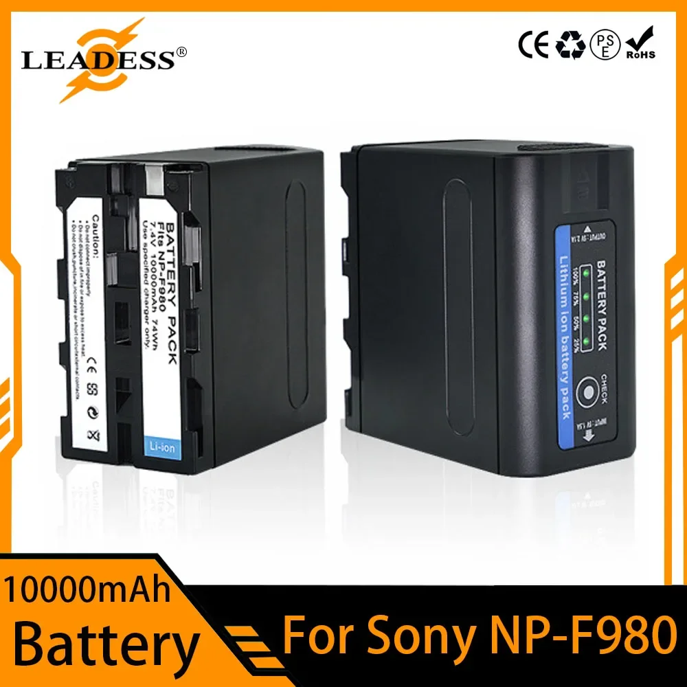 NP-F980 NP-F970 Batery for Sony CCD-TRV35 TRV940 CCD-RV100 DCR-TR7Series NP-F975 NP-F950 NP-F930 Camera Rechargeable Battery