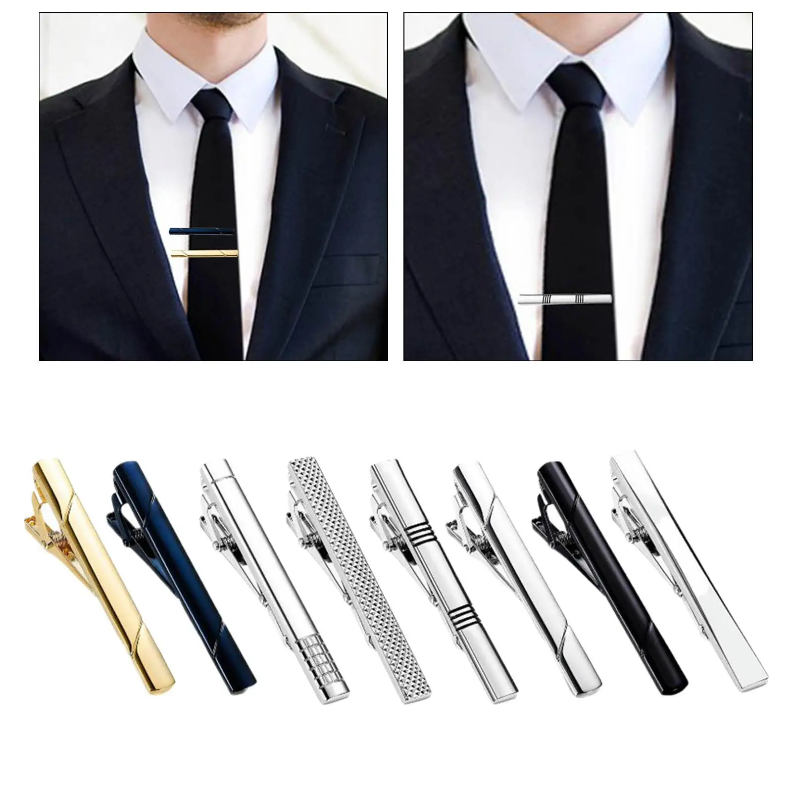 Tie Clips Button Shirt Wedding - Tie Bar Set Gift avis et prix