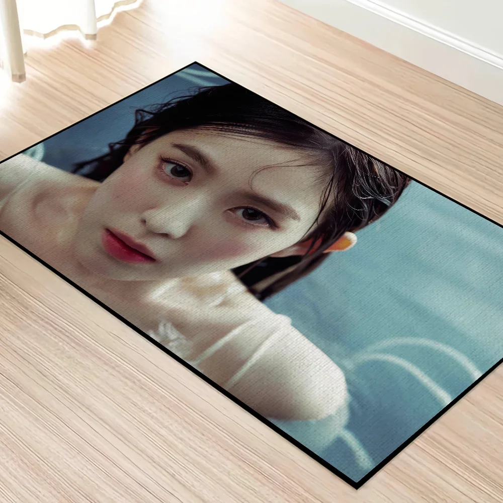 

Корейский коврик для двери с цветком B-BaeS I-Irene Singer для спальни, как украшение, кухня, ванна, ковер, дом, впитывающий ковер для ног, нескользящий