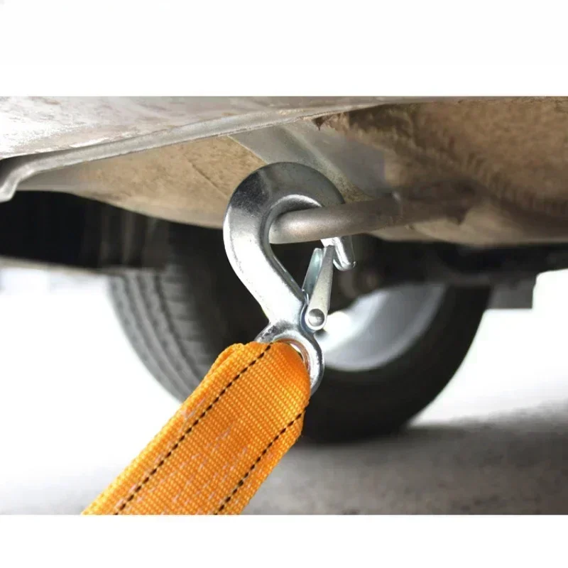 Car Towing Rope, Trailer With Towing Rope, Thickened Strap For Off-Road Vehicles, Self Driving Tours, Outdoor Emergency Supplies