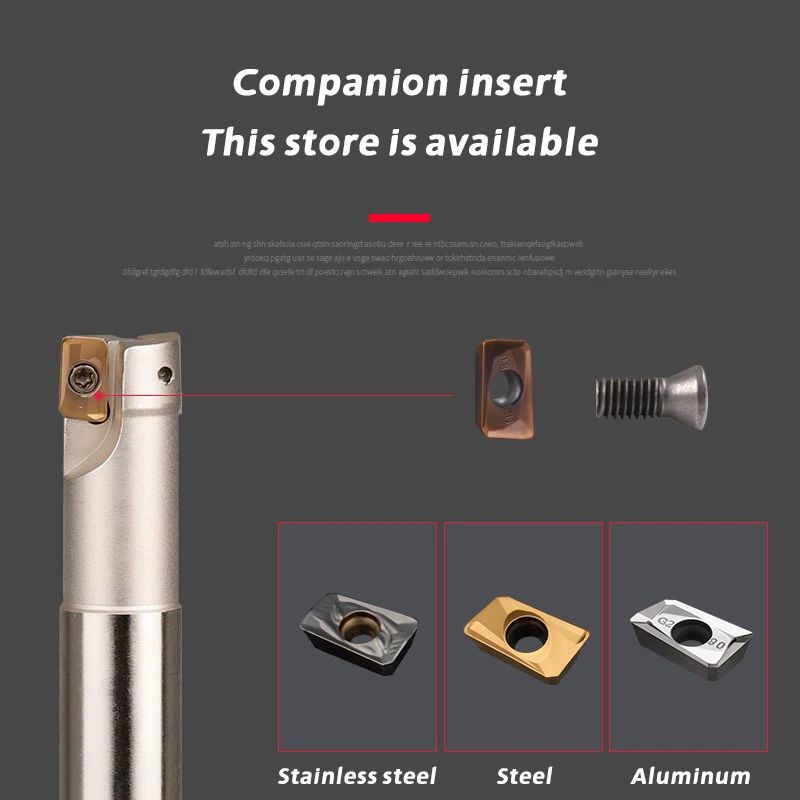 BAP300R Milling Cutter APMT1135 CNC Cutter Milling Tool Holder Rough Machining Right angle CNC boring bar APKT1135 insert