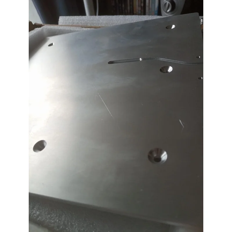 Funssor  E3NG_E3_K1_VZ235_aluminum CNC machined bed build plate 6mm compatibility: Ender 3 NG, Creality Ender 3, K1, VZ235