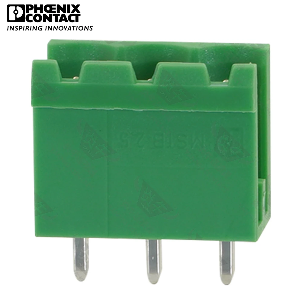 5.0mm Original Genuine Phoenix Contact Connector PCB Pluggable PLUG-IN Terminal Block 3 Pin MSTBV 2.5 G 5.0 1753453 12A 320V