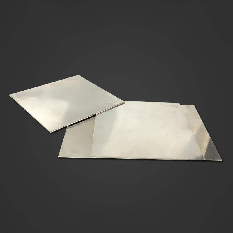 1Pcs White Copper Sheet Thickness 0.5mm~3mm Side Length 100mm~300mm White Copper Galvanised