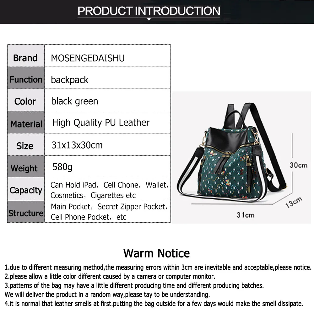 Mochila impermeable de nailon brillante para adolescentes, de doble uso bolso de hombro, Mochila de moda para niñas, Mochila de escuela secundaria negra