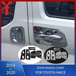Door Handle Cover For Toyota Hiace Van Commuter Quantum 2019 2020 Ycsunz Accessories Chrome Abs Parts
