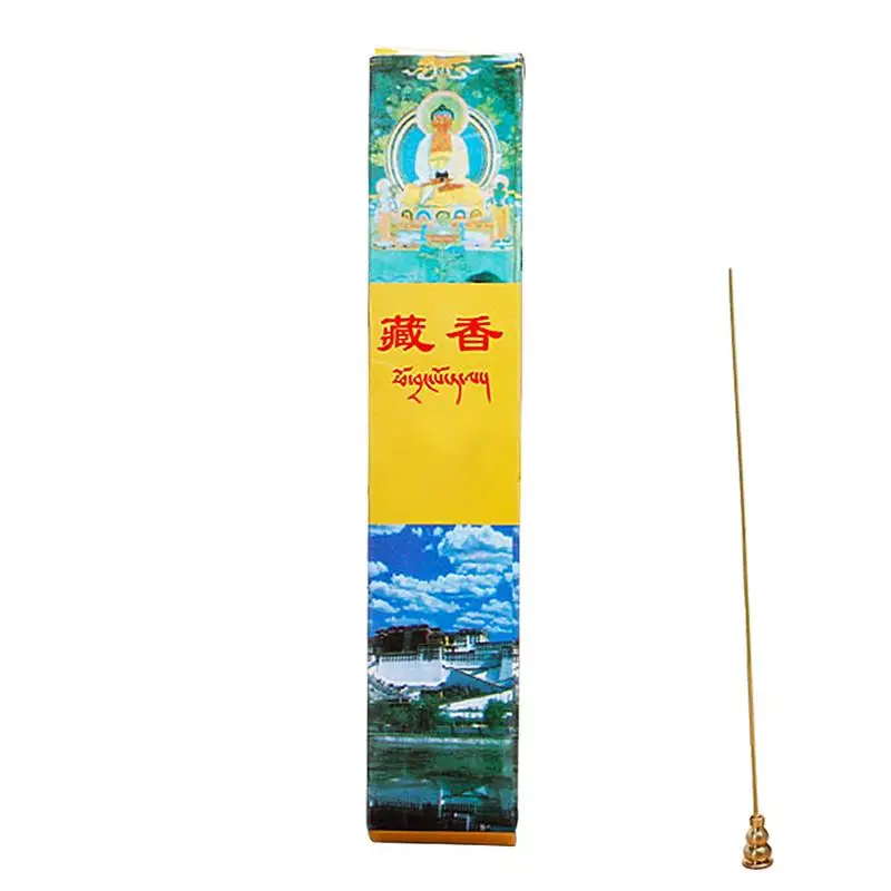 Natural Potala Tibetan Incense Stick 120PCS Zen Fusion & Burning Spiritual Sticks Set  Home Interior Fragrance Herbs Traditional