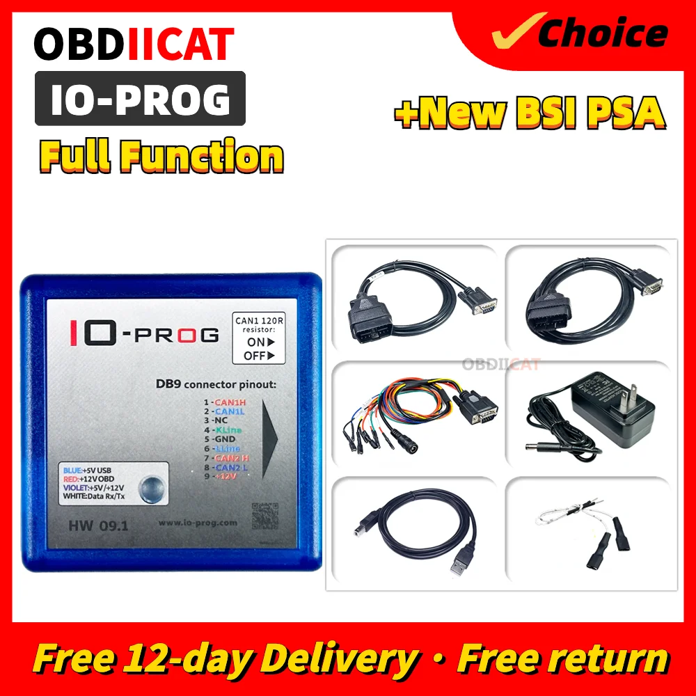 Full IO-PROG Version Terminal Programmer IO PROPG Full License Ioprog For G-M/Op-el Ioterminal With ECU TCM BCM EPS Programmer