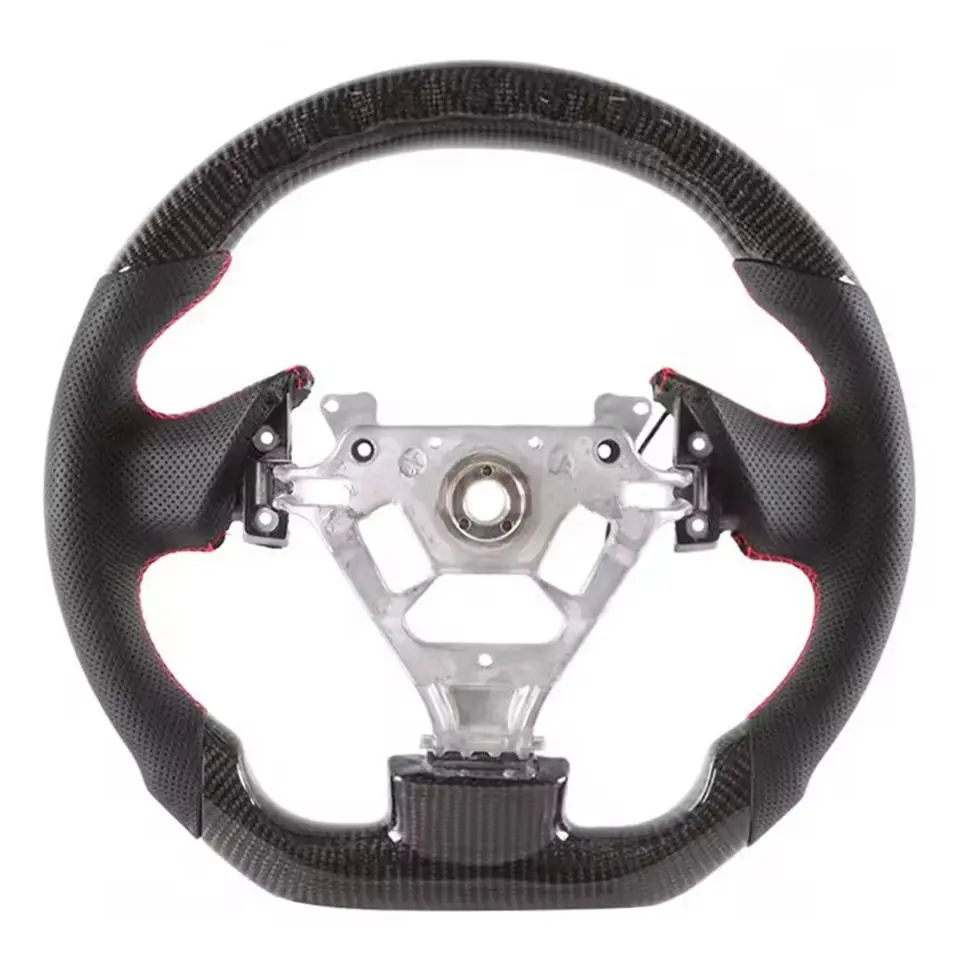 Customizable Perforated Leather Carbon Fiber G35 Steering Wheel for Infiniti G35 Coupe Sedan Steering Wheel 2004 2005 2006 2007