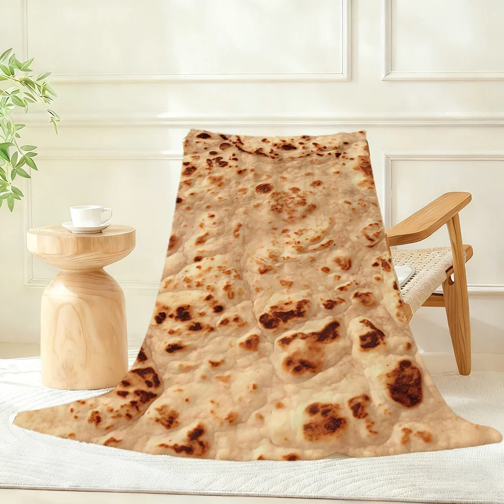 Quirky Indian Flying Pancake Blanket Throw Super Cosy Plush Living Room Sofa Couch Birthday Gifts