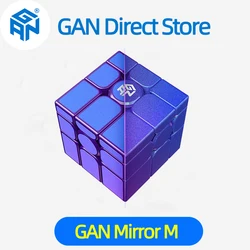 Gan 3x3 Mirror Cube 3X3x3 Magnetic CubeProfessional,Puzzle Toys, Antistress,Cast Coated,Children's Gifts Gan Mirror M UV cube