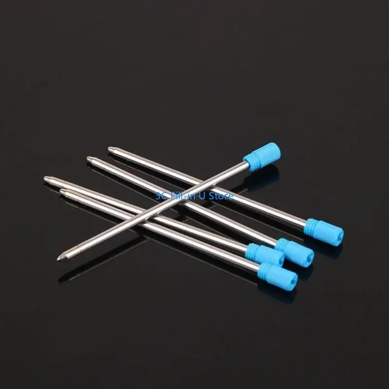 G8TA 10PCS BALLPOINT PEN Заполнения замена 1,0 мм Blue Black Color School Office