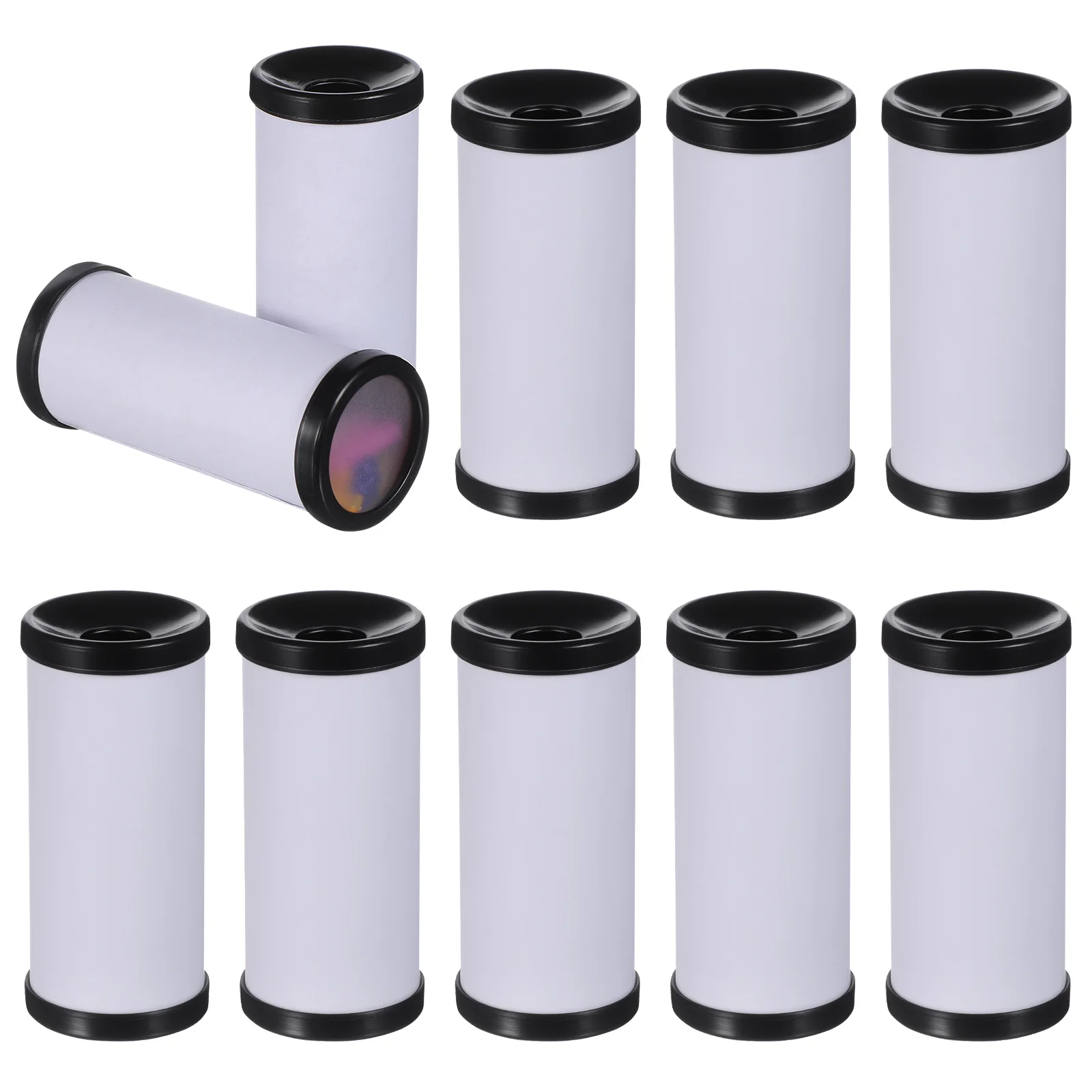 10 conjuntos diy kit de artesanato caleidoscópio para crianças aumentar habilidades de observação diversão ferramenta educacional brinquedo do miúdo diy kit caleidoscópio para crianças