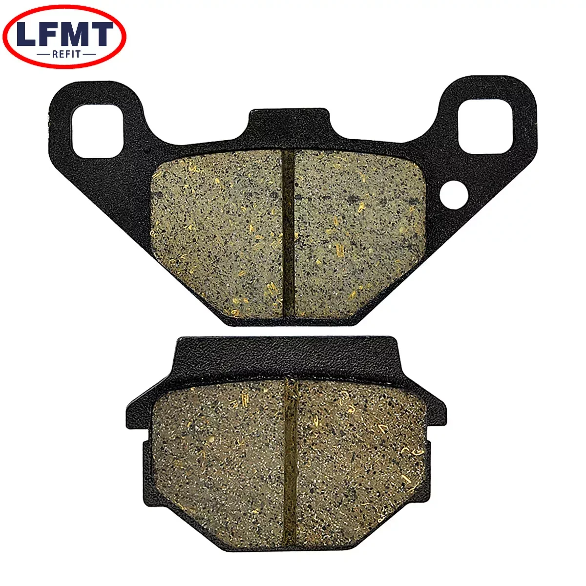 Motorcycle Front rear Disc Semi-metal fabrication brake pads accessories For KAWASAKI KLR 650 KL650 EX500 KX 500 GPZ500 KLE500