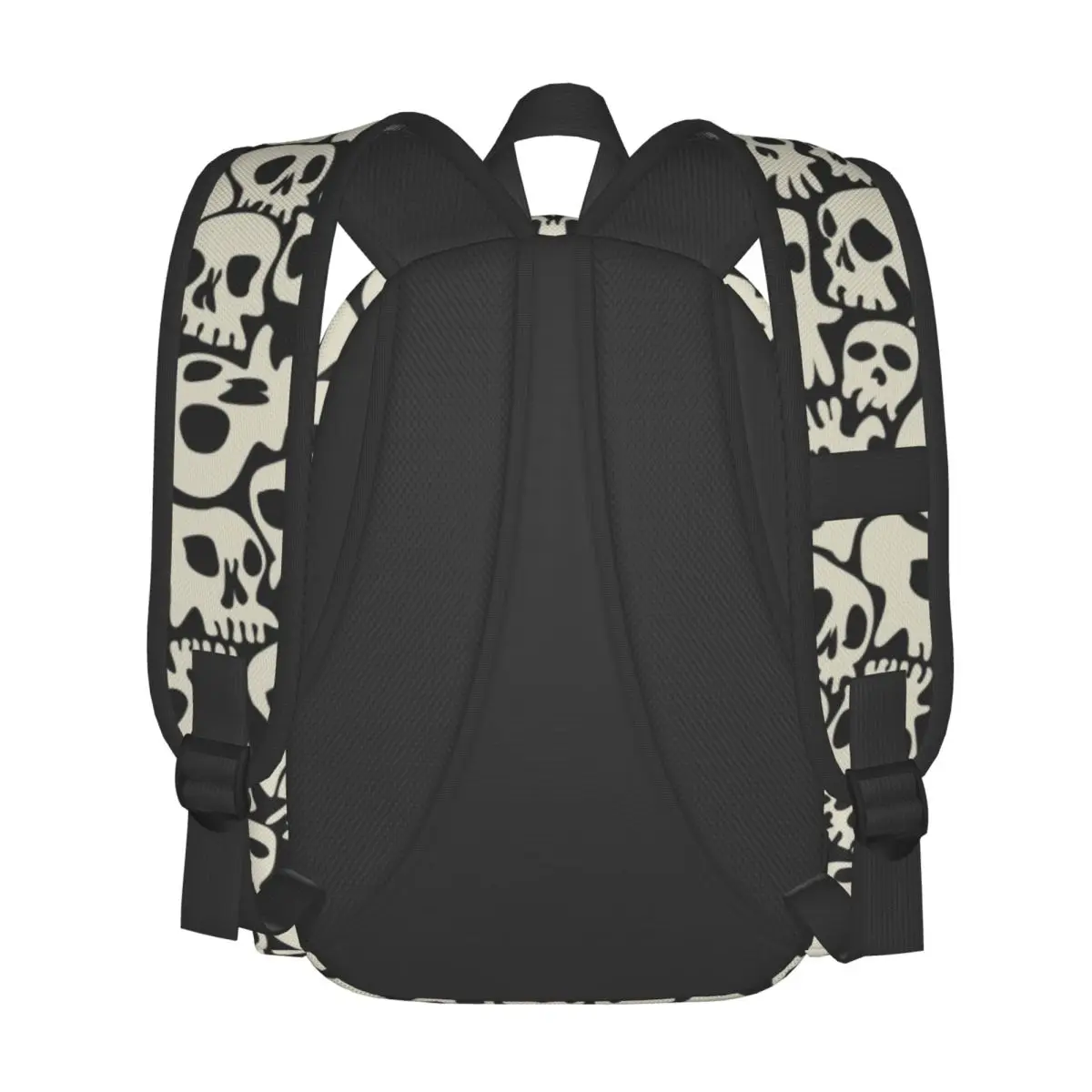 Skull Pattern Halloween Large Capacity Student Backpack Casual Fashion Schoolbag Knapsack Travel Daypack