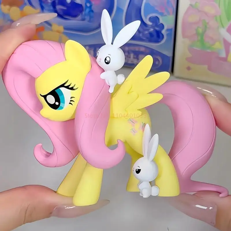 

Оригинальный My Little Pony Fluttershy Sweet Diary, серия слепая коробка, орнамент, фигурка, мультяшный декор, коллекционная игрушка, подарок на праздник