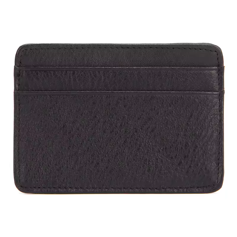 New Cow Leather Men's Card Bag Coin Purse Slim Credit Card Holder Wallet For Men and Women ID Card Pocket - Image 6