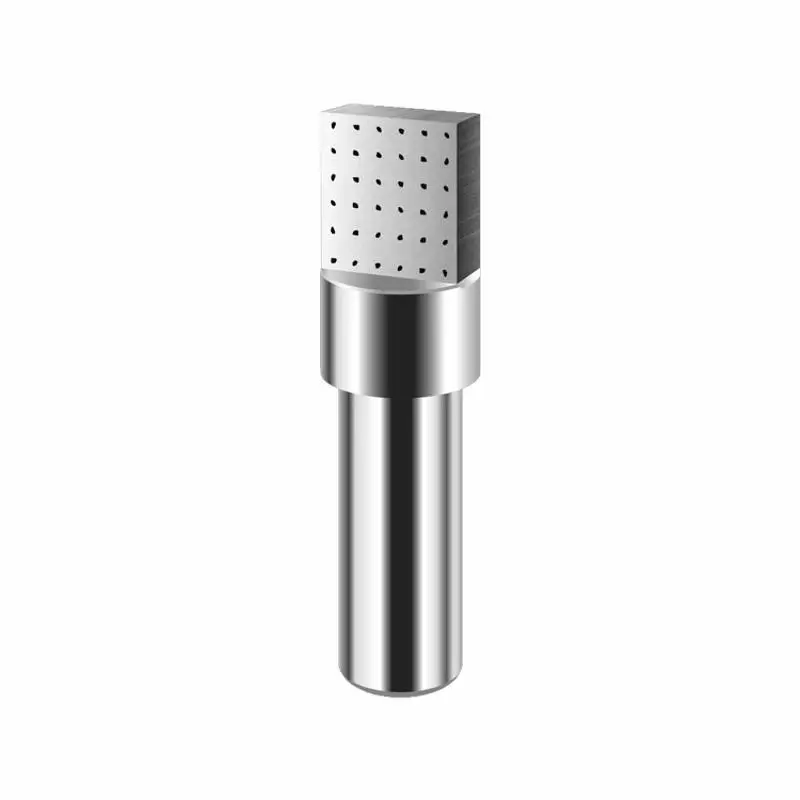 1pcs Natural Diamond Grinding Wheel Dresser, Flat Head Hand Grinder Dresser Pen, Square Washing Stone Pen Burnishing Rotary Tool