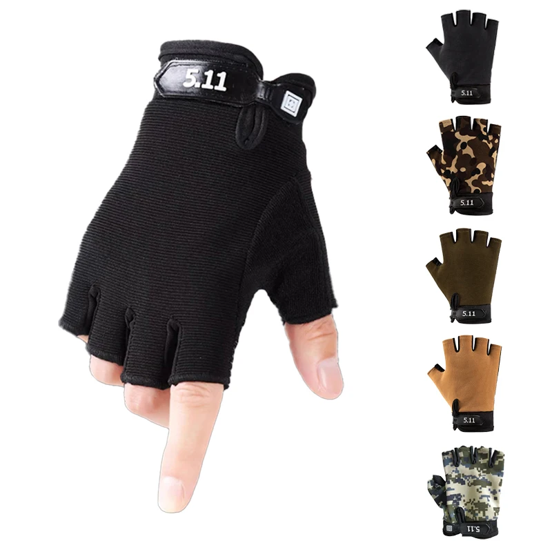 

Tactical Gloves, Anti Slip, Wear-Resistant, Breathable Outdoor Training And Cycling Gloves