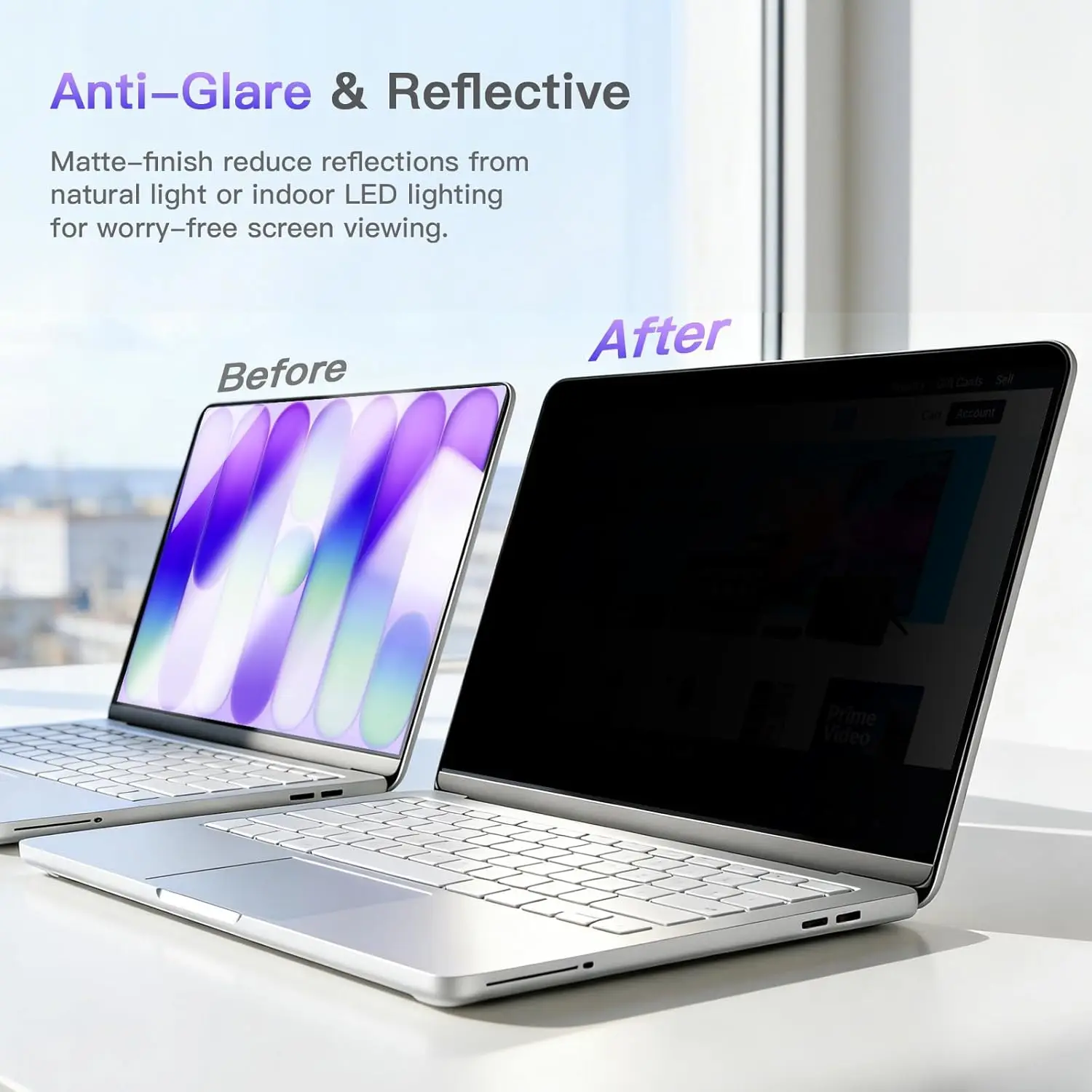 Privacy Screen Protector For A - Anti Blue Light Film review and price