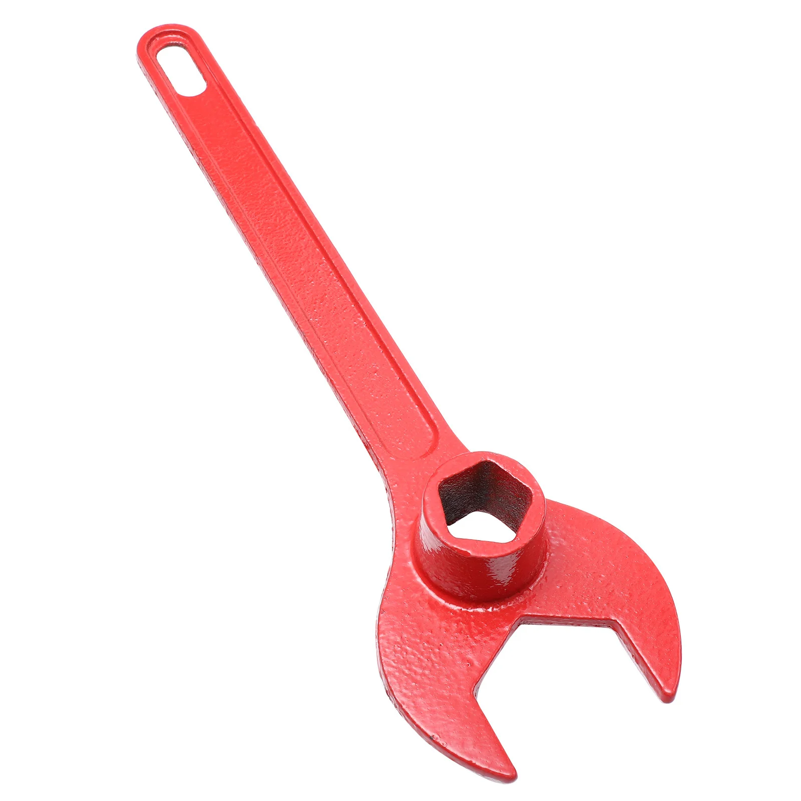 1Pcs Hydrant Spanner Safe Gentle Material Reasonable Opening Size Universal Hydrant Wrench Cast Iron Spanner