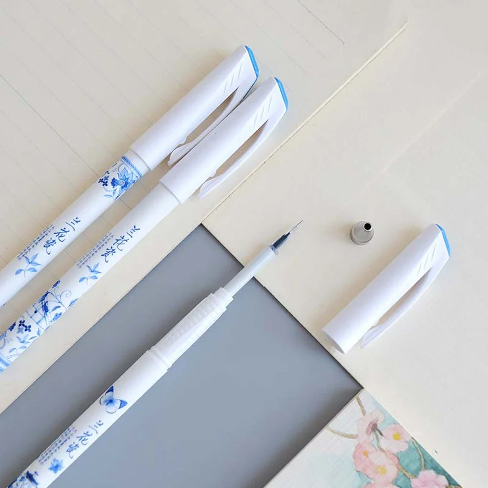 AiHao Brand Gel-Ink Pen, 12pcs/dozen Chinese Style Roller Tip Pen, Office Work Pen, High Quality