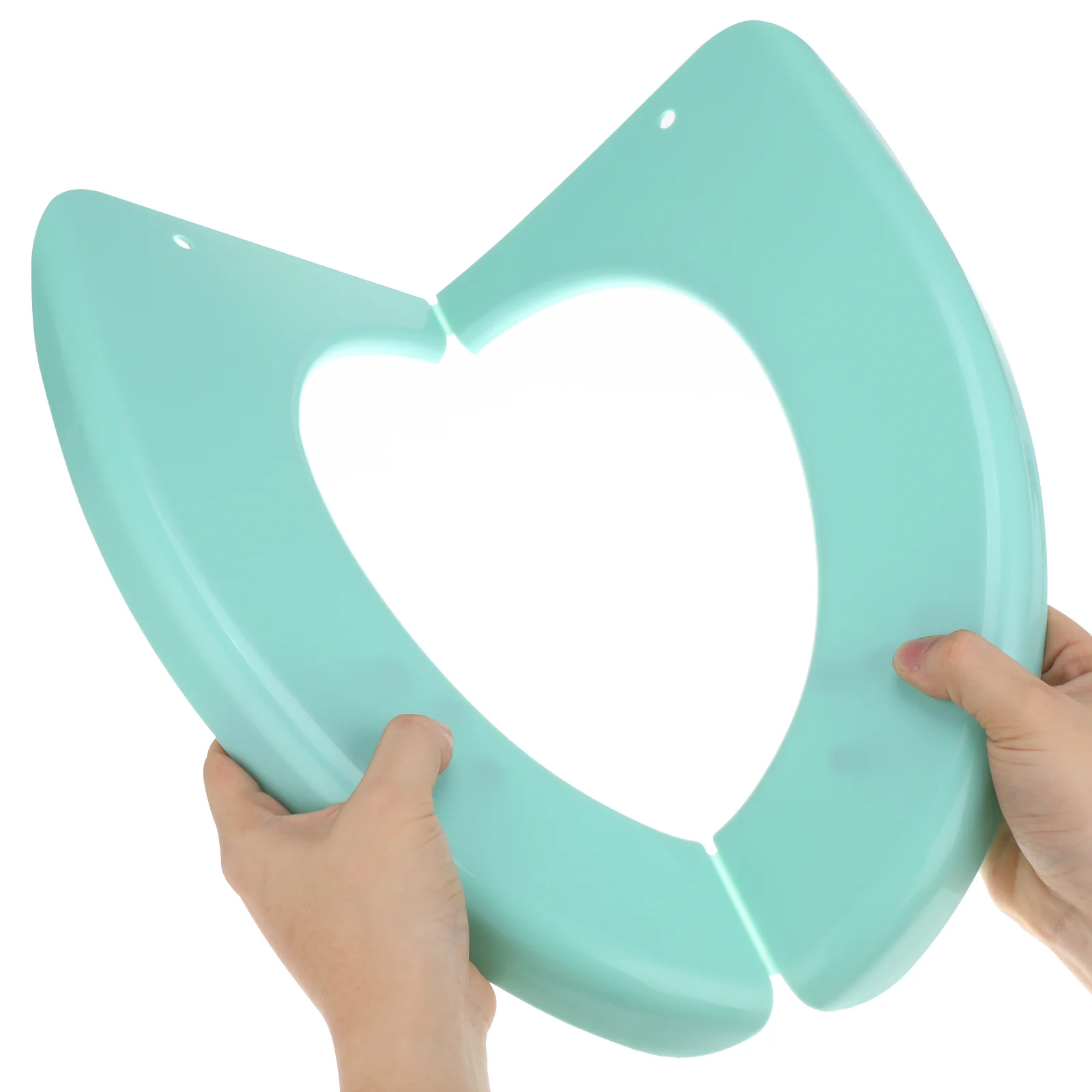 

1Pcs Folding Potty Seat for Home Travel Use PP Plastic Toilet Training Seat Cover Portable Lightweight Baby Adult Potty Cushion