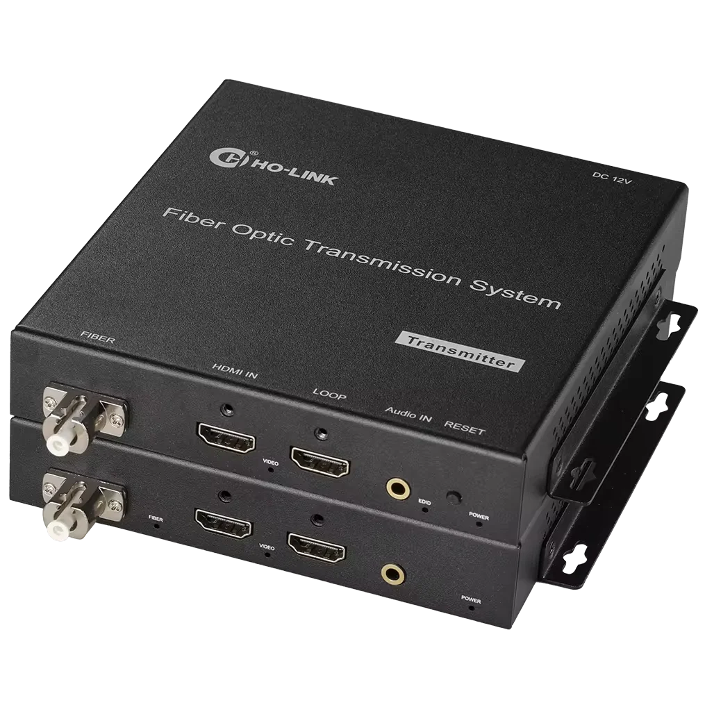 480i ~1080p50/60Hz、4Kx2K@24/30Hz、4kx2k@60Hz対応 HD-MI 2.0 光ファイバーコンバーター