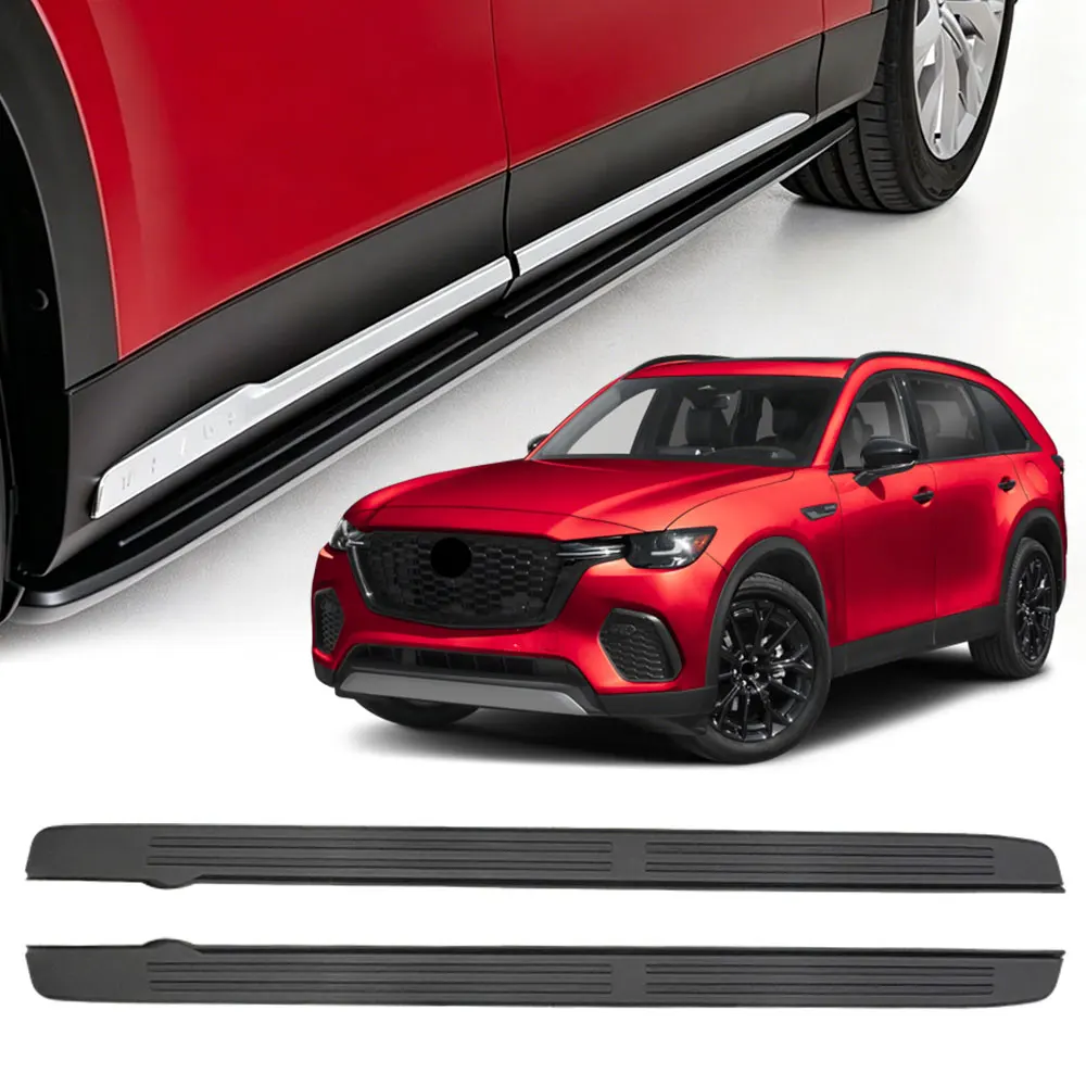 

2PCS Running Boards Side Step Nerf Bar Fits For Mazda CX-70 CX70 2025 2026 with Brackets Heavy Duty Side Rails Accesso