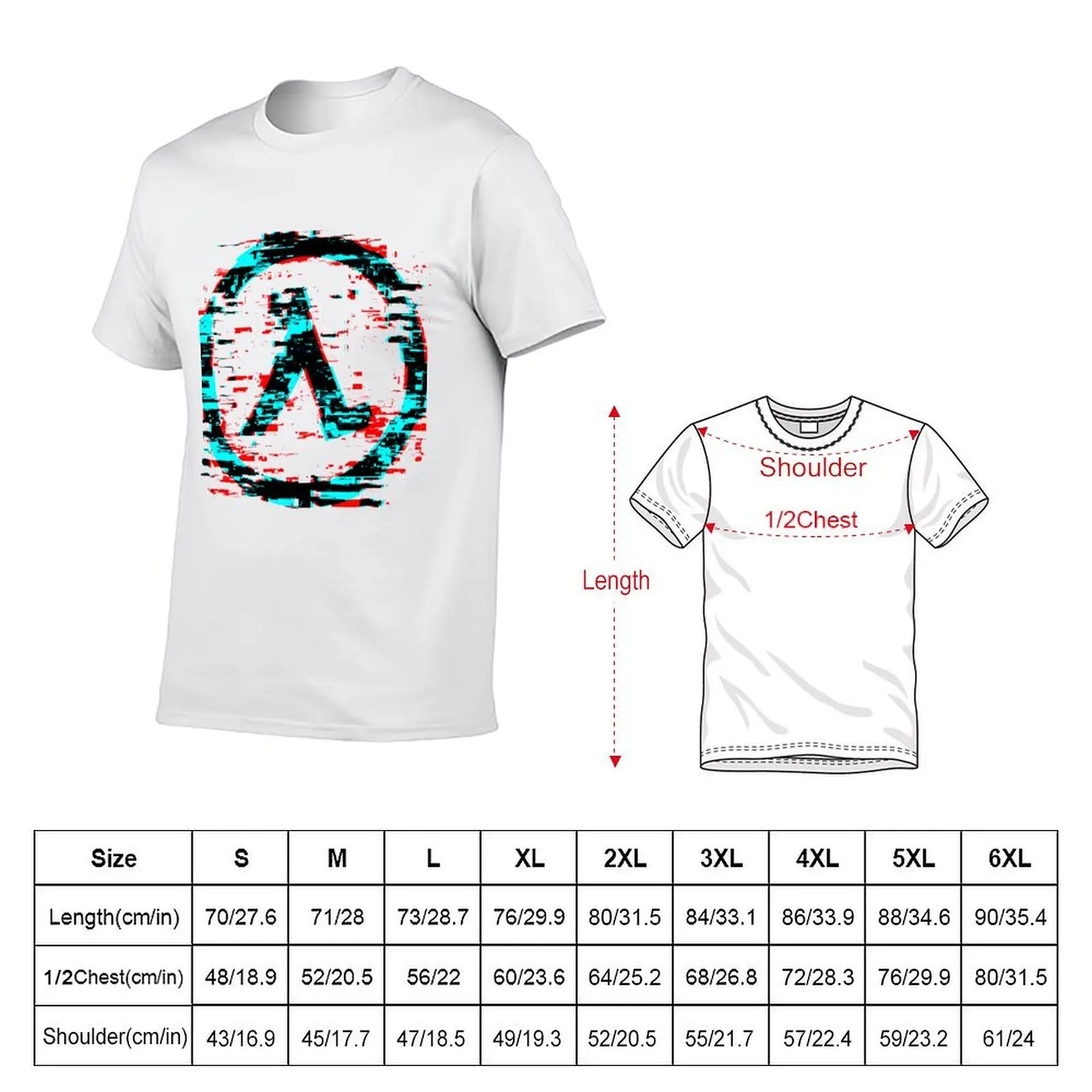 Half Life - Glitch T-Shirt customs design your own funny meme t-shirts clothing for men