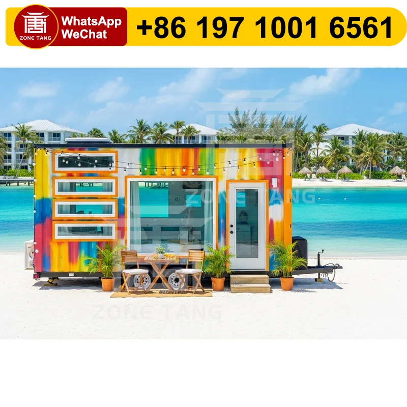 Anti-Rost-Versandbehälter für Häuser, flache Verpackung, Wärmedämmung, schöne Behälterhäuser, Hotel, kleines Haus, vorgefertigtes Zuhause